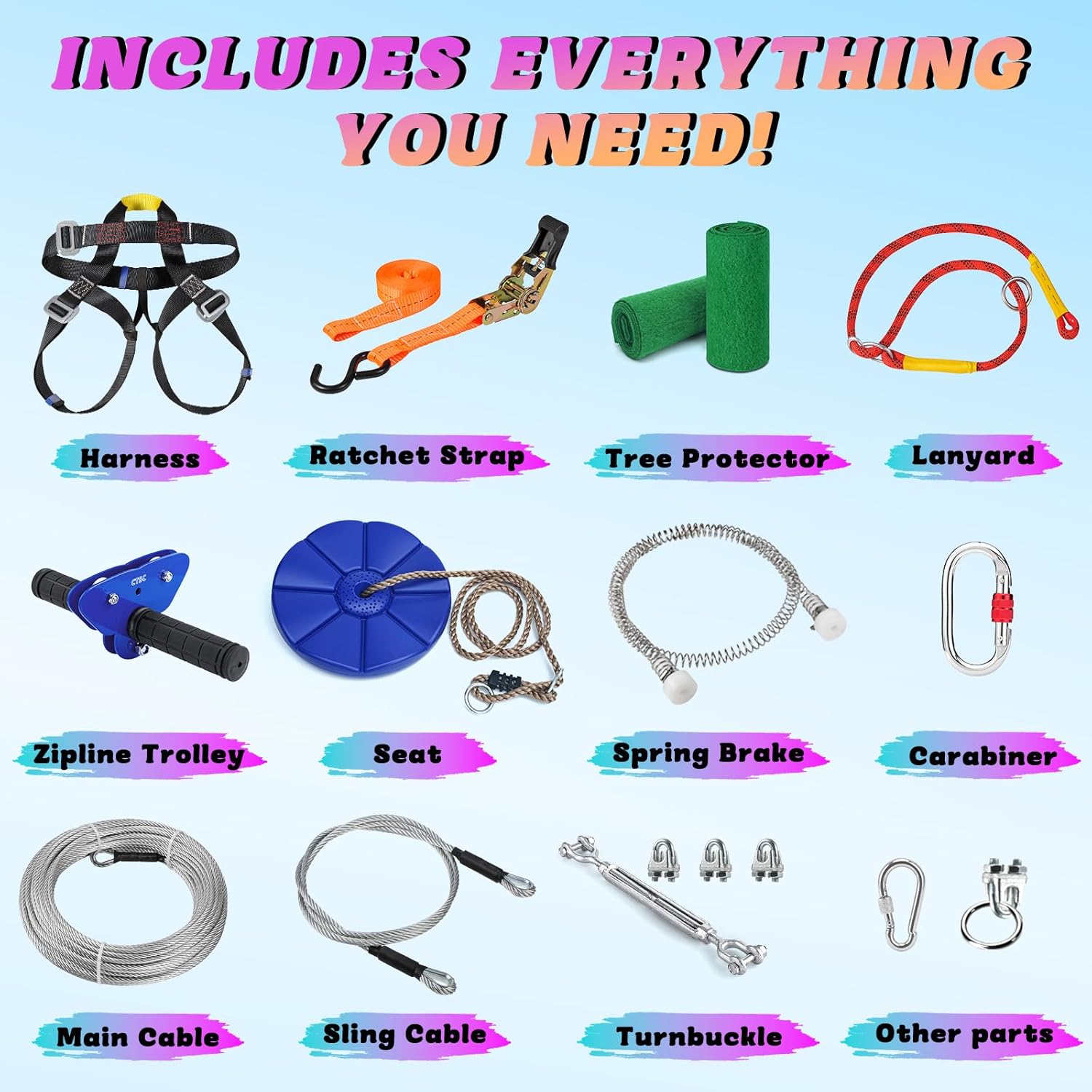 CTSC Zipline for Kids and Adult